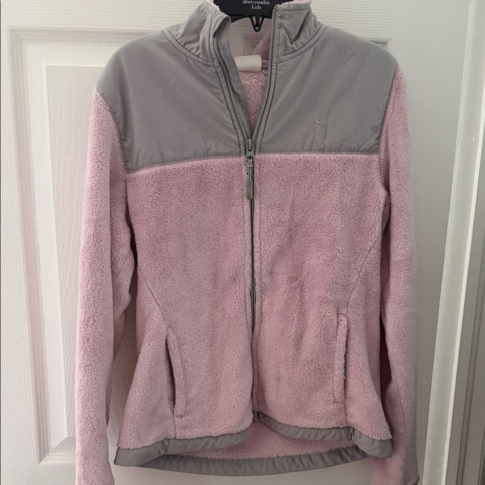 Danskin Now Light Pink and Gray Jacket